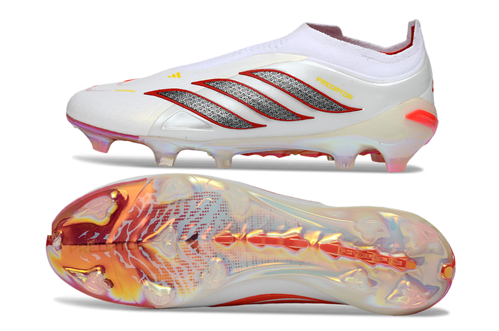 adidas Predator Elite LL FG Silver Strike / White Metallic - Imagen 3